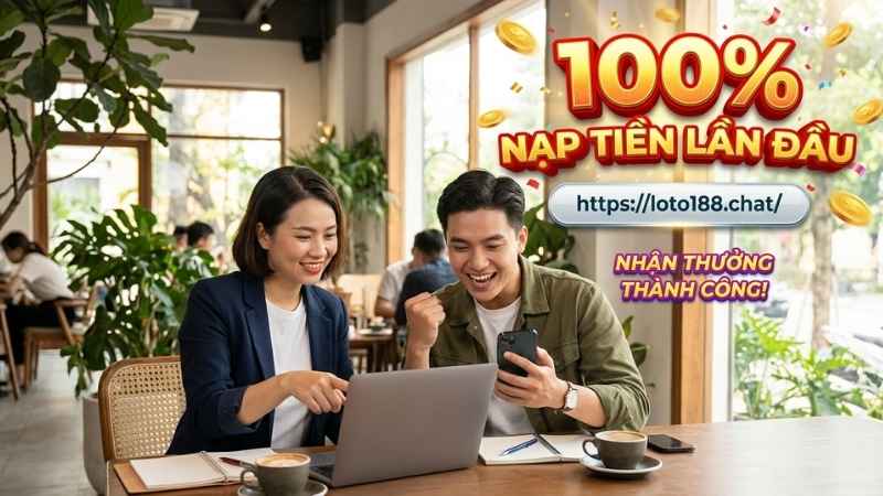 100% Nạp Tiền Lần Đầu – Khuyến Mãi Cực Hot Ưu Đãi Hấp Dẫn