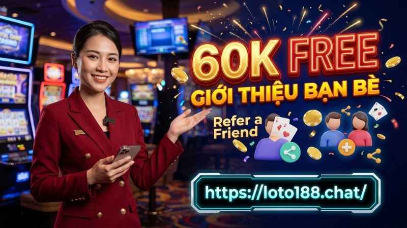 60K Free Giới Thiệu Bạn Bè – Khuyến Mãi Hấp Dẫn
