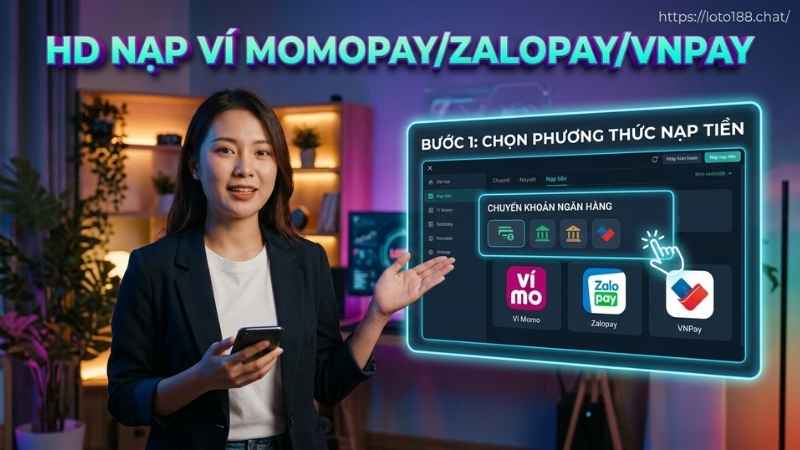 HD Nạp Ví Momopay/Zalopay/VNpay Nhanh, An Toàn Số 1