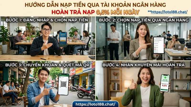 Hoàn Trả Nạp 0,5% Mỗi Ngày – Khuyến Mãi Siêu Hấp Dẫn