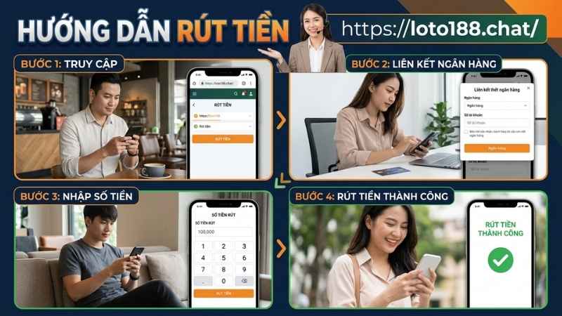 Hướng Dẫn Rút Tiền Nhanh Chóng Với Các Bước Đơn Giản