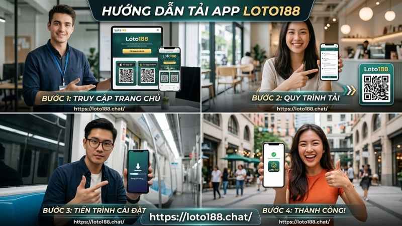 Hướng Dẫn Tải App Loto188 Chi Tiết Cho Android, iOS