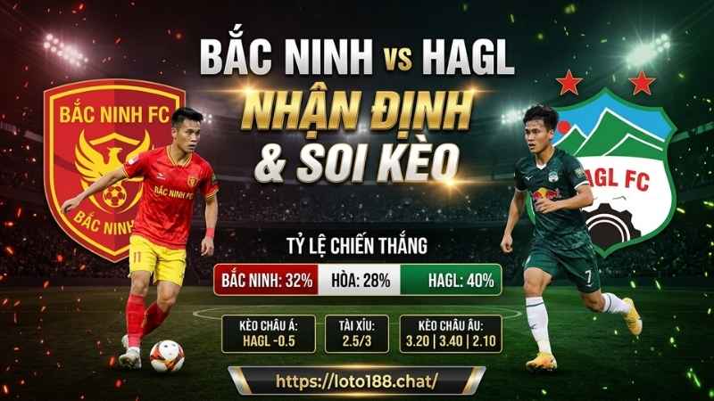 Nhận định bóng đá Bắc Ninh vs HAGL lúc 18h ngày 30/10/2026